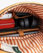 Amber-Charcoal Miles Roll Top Backpack