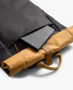 Amber-Charcoal Miles Roll Top Backpack