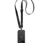 Black Crossbody Utility Phone Lanyard - Strap