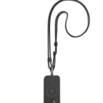 Black Reflective Crossbody Phone Lanyard - Cord
