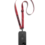 Red Crossbody Utility Phone Lanyard - Strap