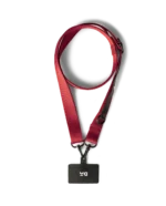 Red Crossbody Utility Phone Lanyard - Strap