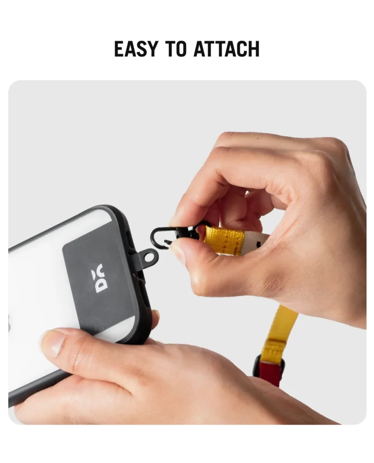 Red-Yellow Crossbody Phone Lanyard - Strap