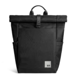 Space Black Miles Roll Top Backpack