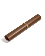 Tan-Brown Snap On Organiser Desk Mat with Cable Holder
