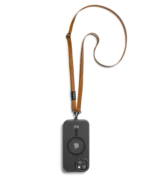 Tan Leatherite Crossbody Phone Lanyard - Strap