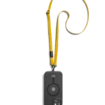 Yellow Leatherite Crossbody Phone Lanyard - Strap