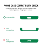 Beige Crossbody Phone Lanyard - Cord