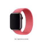 Pink Braided Solo Loop Apple WatchBand (42/44/45/49mm)