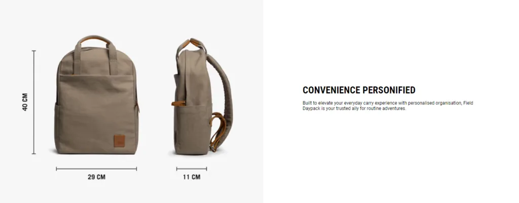 Navy Field Daypack 6 Screenshot 2024 09 05 155236 | KlippiK | Online Shopping