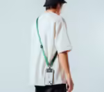 Green Crossbody Utility Phone Lanyard - Strap - Image 2