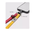 Red-Yellow Crossbody Phone Lanyard - Strap - Image 7