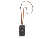 Tan Leatherite Crossbody Phone Lanyard - Strap