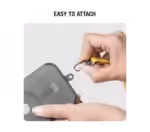 Yellow Leatherite Crossbody Phone Lanyard - Strap