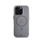 Beam MagSafe Phone Case Cover for iPhone 16 Pro Max shown front and back at an angle on white, with the MagSafe ring visible