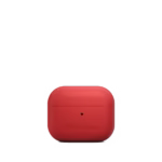 Crimson Leatherite AirPods Pro 2 Case Cover