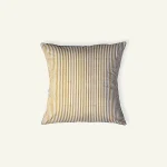 Beige Green Silent stripes Body Cushion Cover