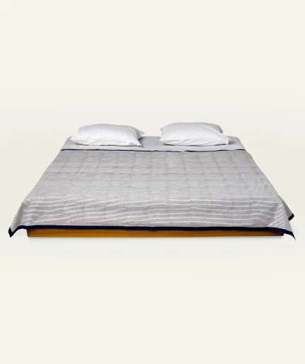 Brown Indigo Pure stripes BlanketDohar