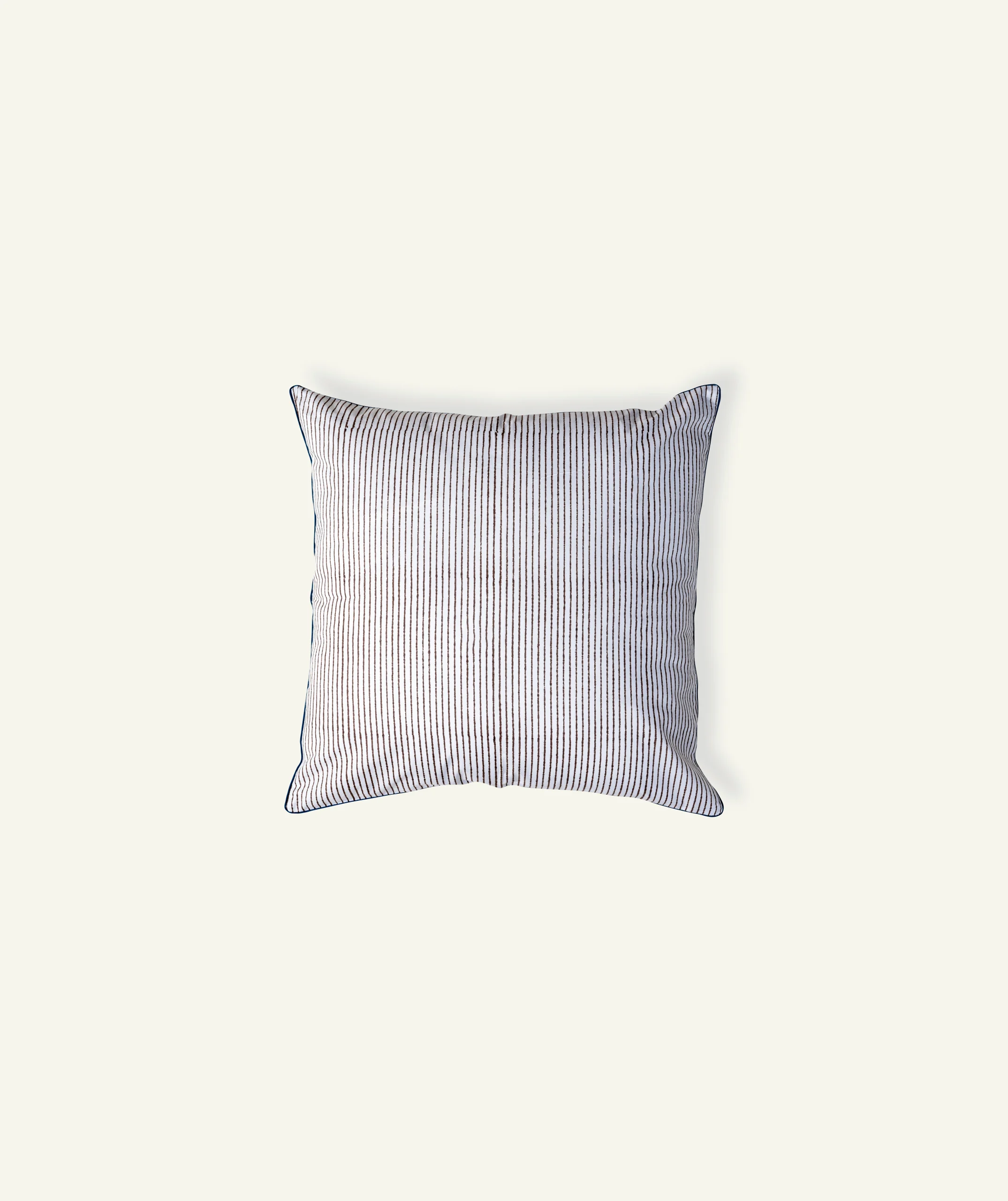Brown Indigo Pure stripes Body Cushion Cover 1 copy Brown Indigo Pure stripes Body Cushion Cover