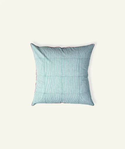 Green Red Pure stripes Body Cushion Cover