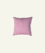 Pink Green Silent stripes Body Cushion Cover