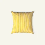 Yellow Indigo Silent stripes Body Cushion Cover