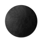 Orb Vegan Leather Mouse Pad - Black