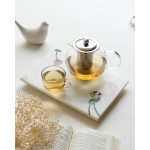 Tray & Coasters Set - Colored Flower Inlay( 1 tray & 2 coasters) - Image 3