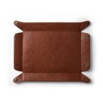 Valet Vegan Leather Tray - Tan