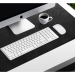 Turf Vegan Leather Desk Mat - Black