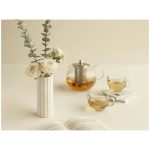Chic White Marble Vase - Image 3