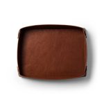 Valet Vegan Leather Tray - Tan