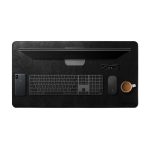 Turf Vegan Leather Desk Mat - Black