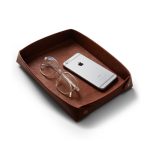 Valet Vegan Leather Tray - Tan