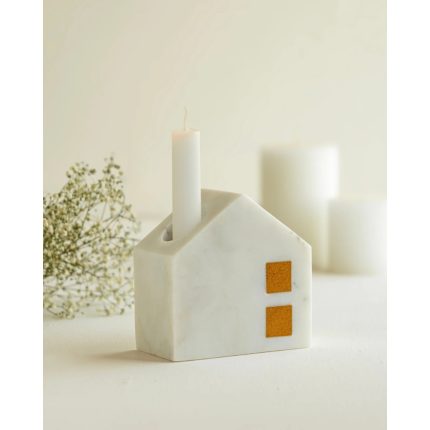 Marble House Pencil Candle Holder