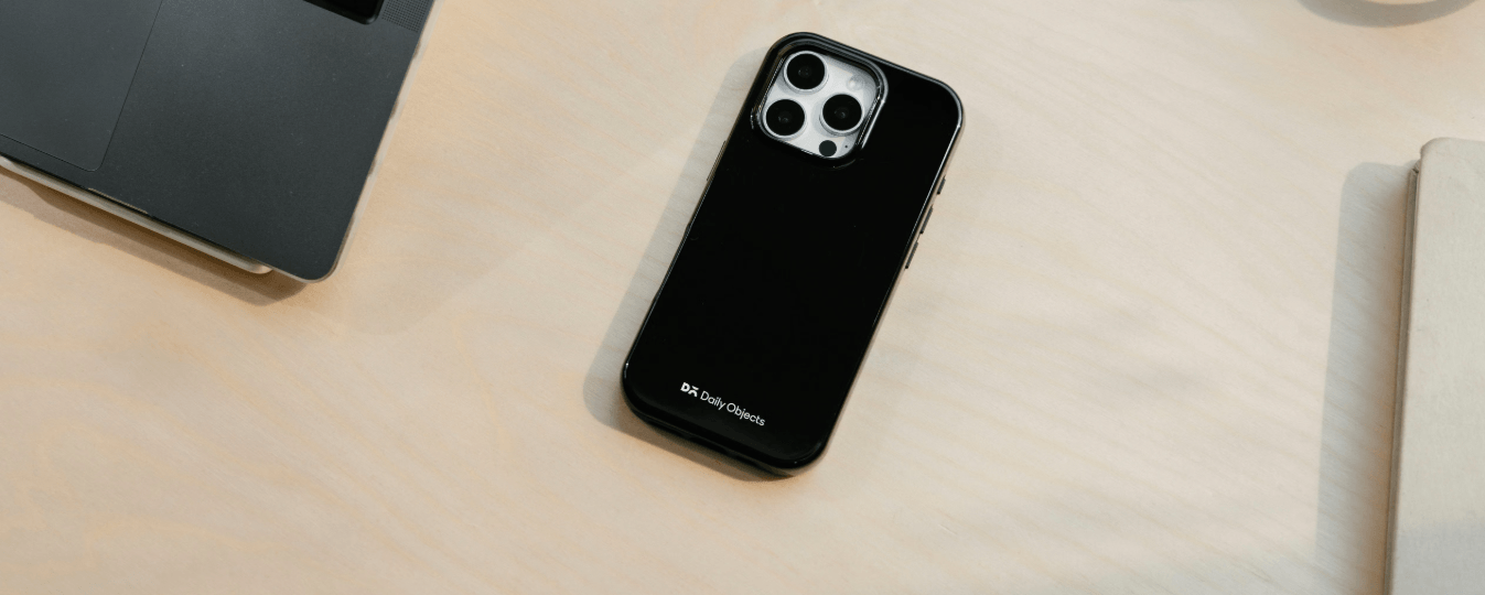 Black Enamel Bumper MagSafe iPhone 17 Case
