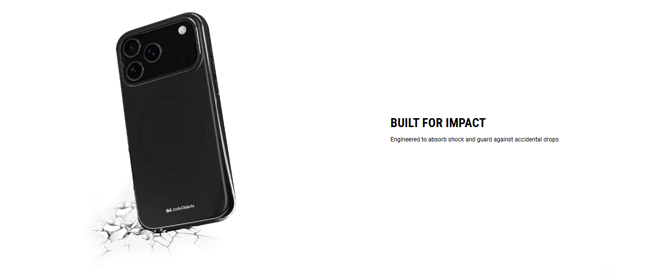 Black Enamel Bumper MagSafe iPhone 17 Case