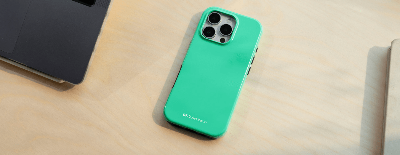 Mint Enamel Bumper MagSafe iPhone 17 Case
