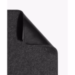 Turf felt desk mat black close-up texture — online shopping Kuwait | KlippiK