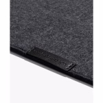 Turf felt desk mat black close-up texture — online shopping Kuwait | KlippiK