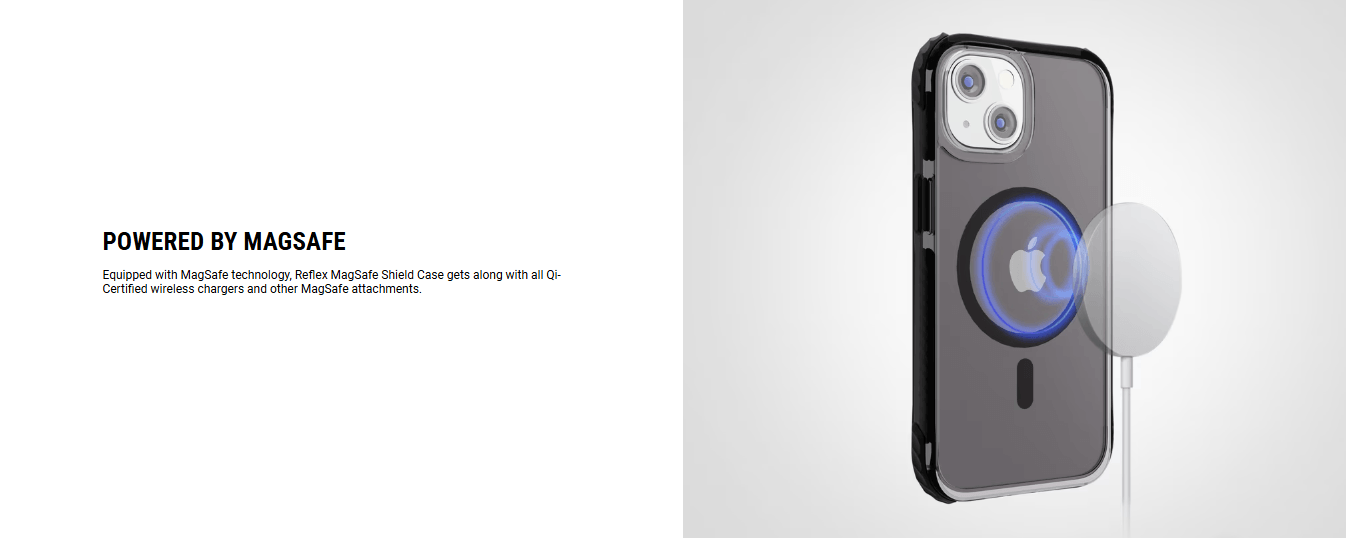 Reflex MagSafe Shield Case Cover For iPhone 17