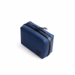 Blue Ripstop Vault Tech Organiser - Medium in Blue – Angled view| KlippiK