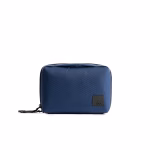 Blue Ripstop Vault Tech Organiser - Medium in Blue – Front view | KlippiK
