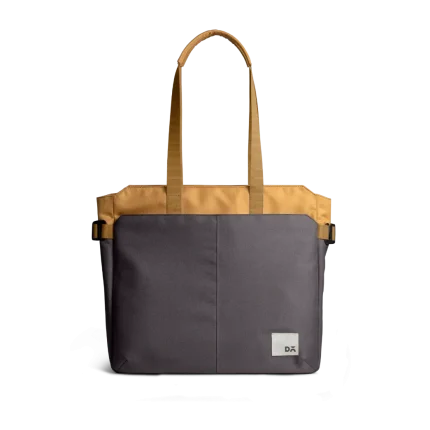 Amber-Charcoal Key Tote Bag