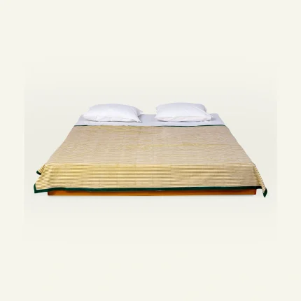 Beige Green Silent stripes