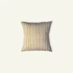 Beige Green Silent stripes Body Cushion Cover
