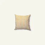 Beige Green Silent stripes Body Cushion Cover