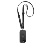 Black Crossbody Utility Phone Lanyard - Strap