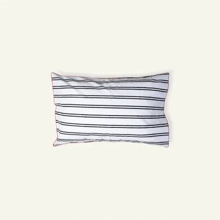 Black Red Muted layers Body Pillow Cover
