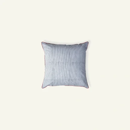 Black Red Pure stripes Body Cushion Cover